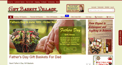 Desktop Screenshot of giftbasketvillage.com